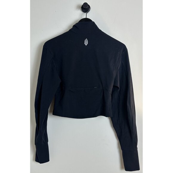 FREE PEOPLE Movement Never Better Cozy Jacket in Black Size Small - Picture 5 of 8